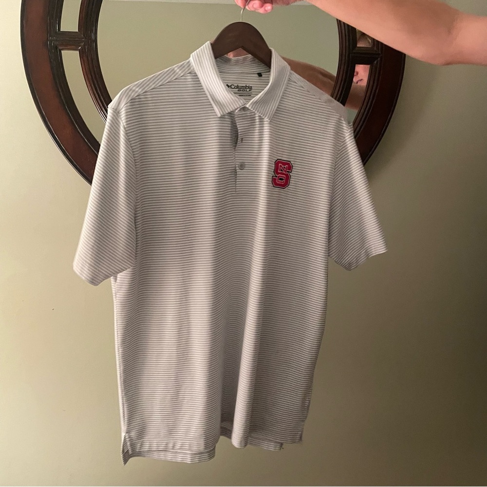 Columbia Nc state golf polo